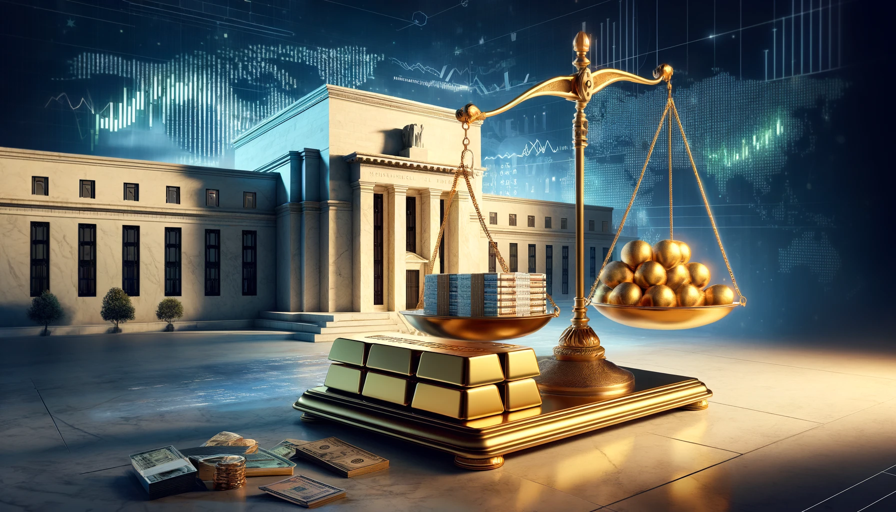 the concept of U.S. monetary policy's impact on precious metal prices.