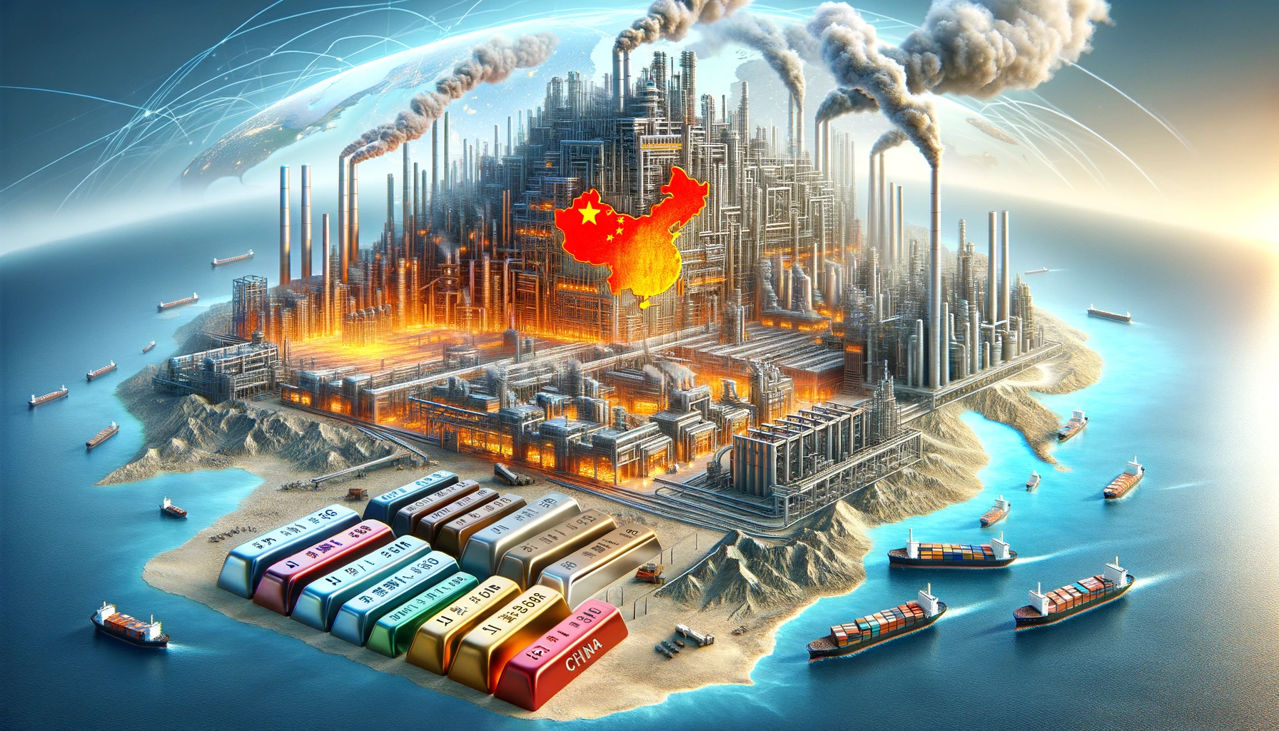 the dynamic global metal market dominated by China.
