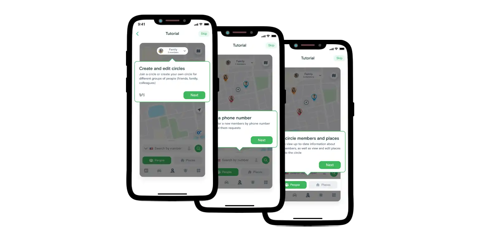 A part of the Number Tracker app interface.